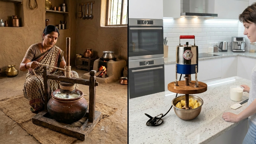 ghee making machine for home , mathani machine