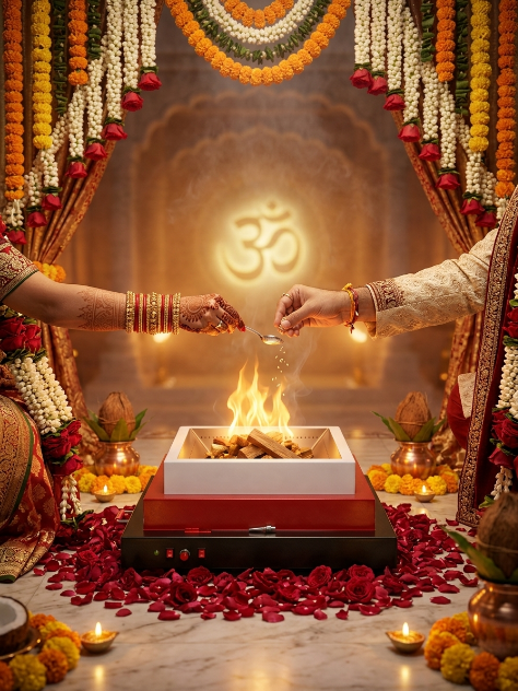hawankund at wedding ritual