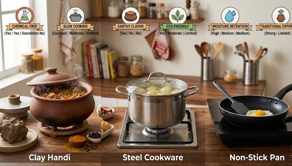 clay handi for cooking